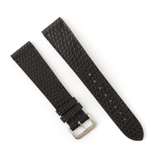 Hatchling Straps Vintage Inspired Black 19mm