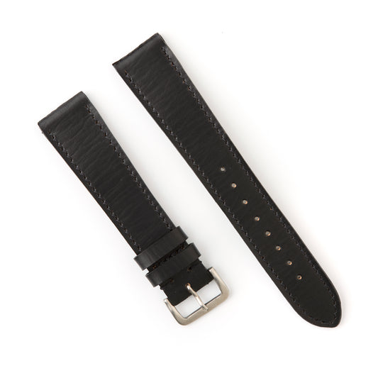 Hatchling Straps Vintage Inspired Black 19mm