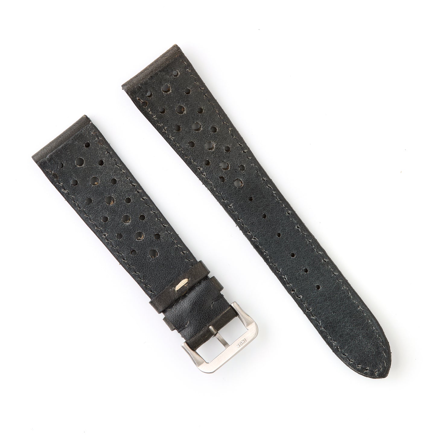 Hatchling Straps Vintage Inspired Rallye Black 20mm