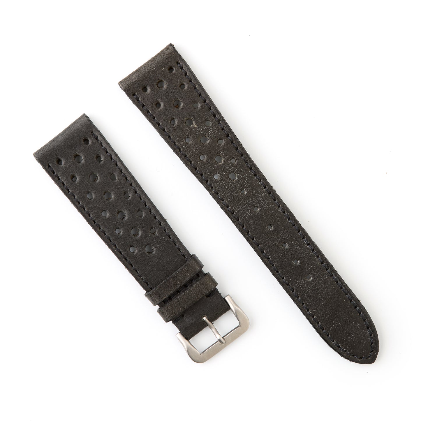 Hatchling Straps Vintage Inspired Rallye Black 20mm