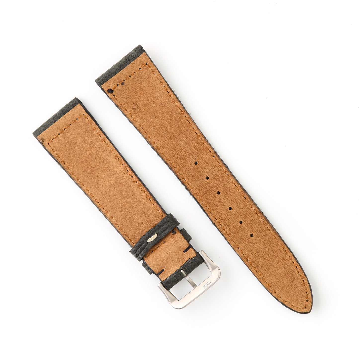 Hatchling Straps Vintage Inspired Black 20mm