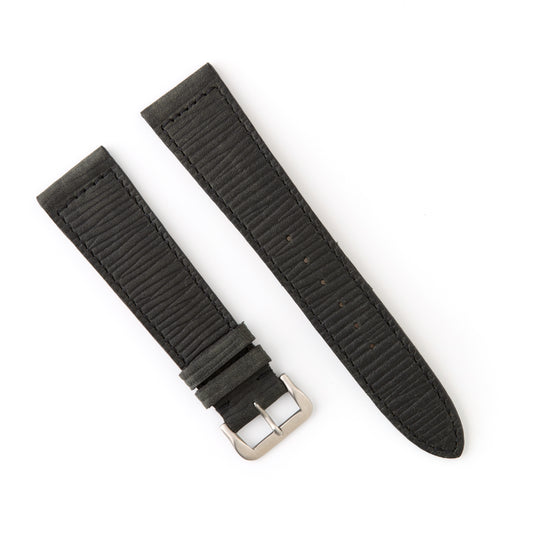 Hatchling Straps Vintage Inspired Black 20mm