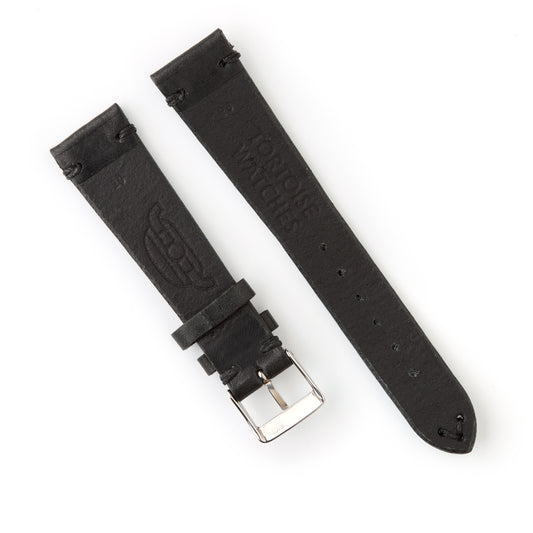 Tortoise Watches Strap Watch Band Black 20mm