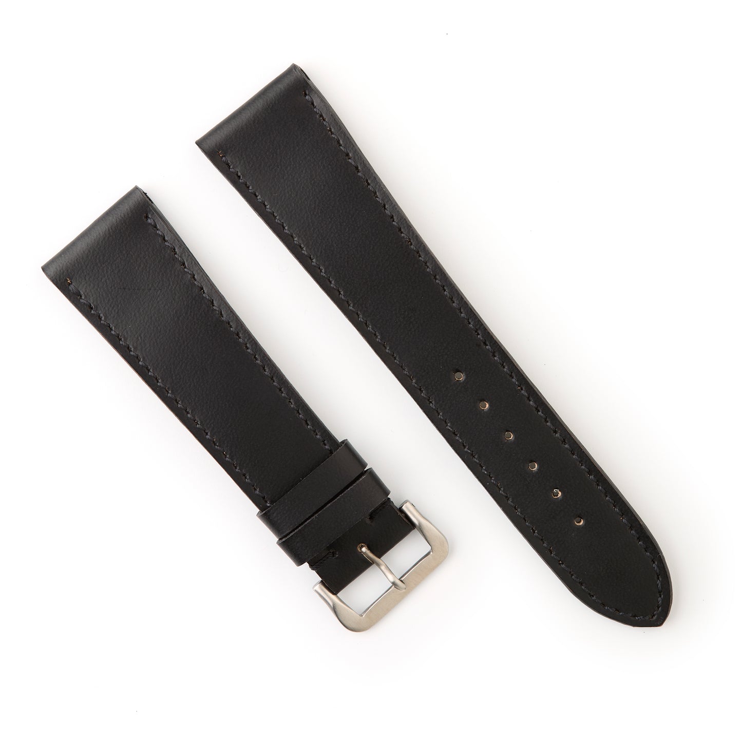 Hatchling Straps Vintage Inspired Black 22mm