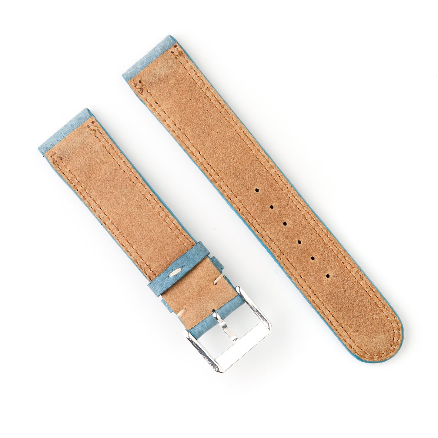 Hatchling Straps Vintage Inspired Blue 19mm