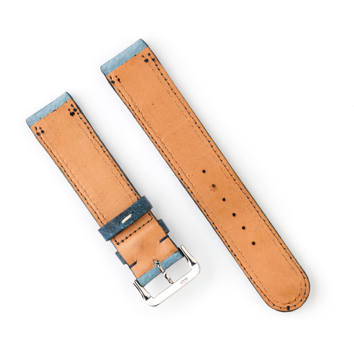 Hatchling Straps Vintage Inspired Blue 19mm