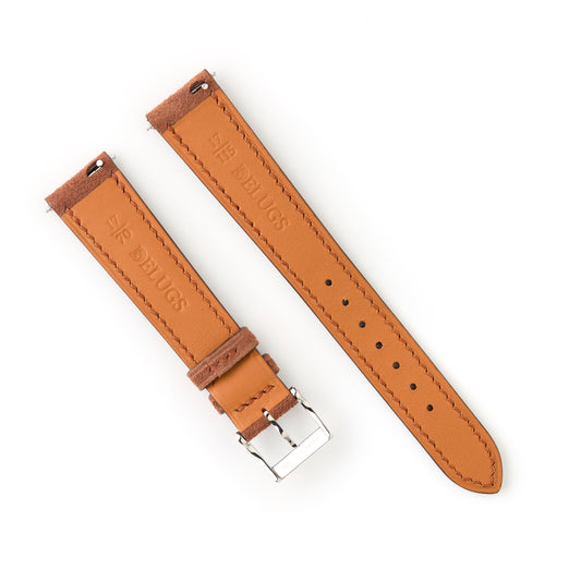 Delugs Watch Strap Band Brown 17mm
