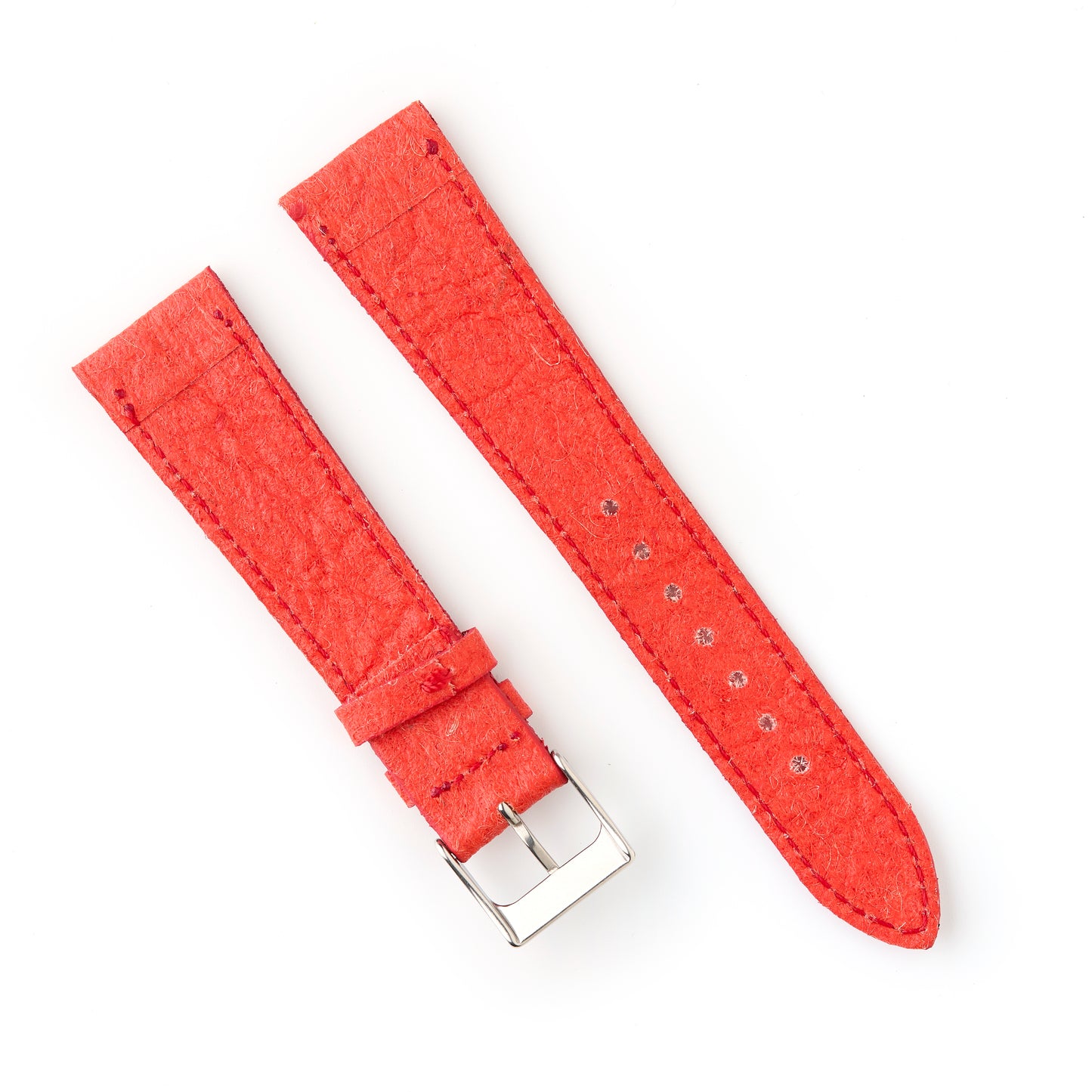 Hatchling Straps Vintage Inspired Red-Long 20mm