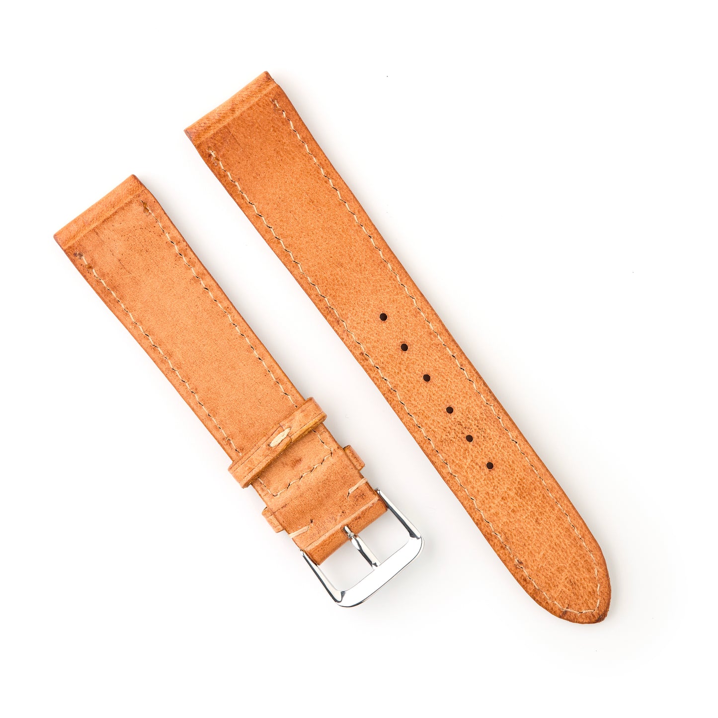 Hatchling Straps Vintage Inspired Tan Brown 18mm