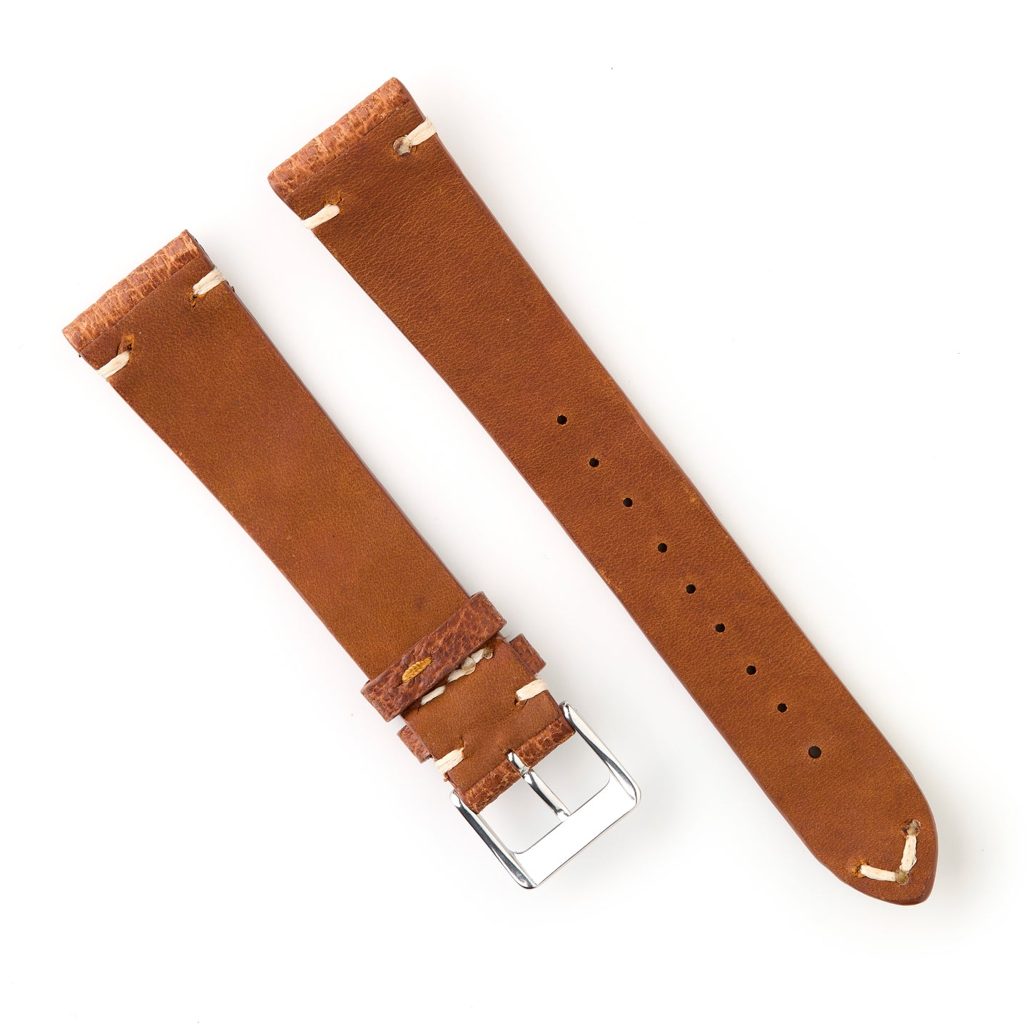 Hatchling Straps Vintage Inspired Brown 20mm-Long