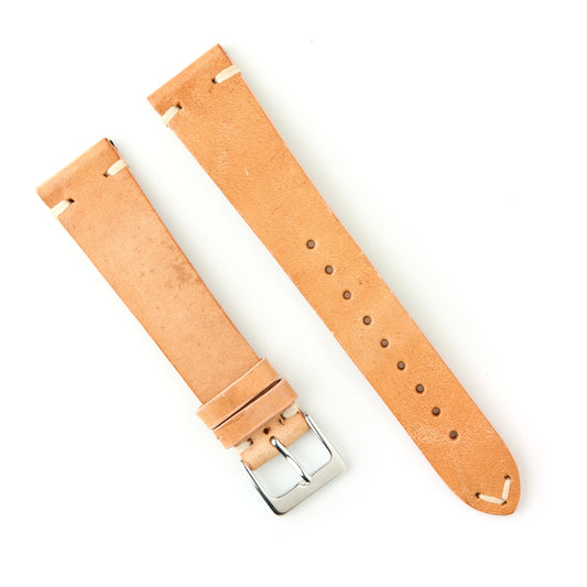 Hatchling Straps Vintage Inspired Brown 20mm-Long