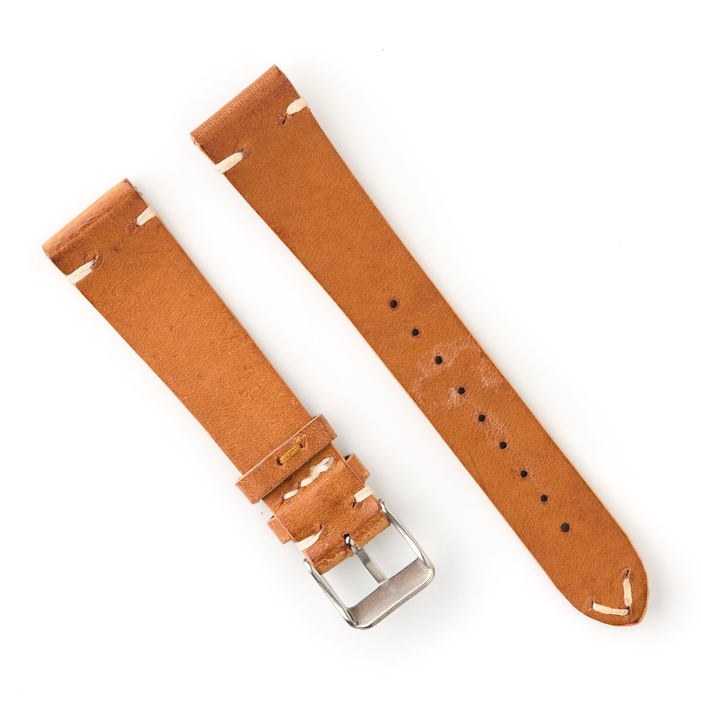 Hatchling Straps Vintage Inspired Brown 20mm-Long