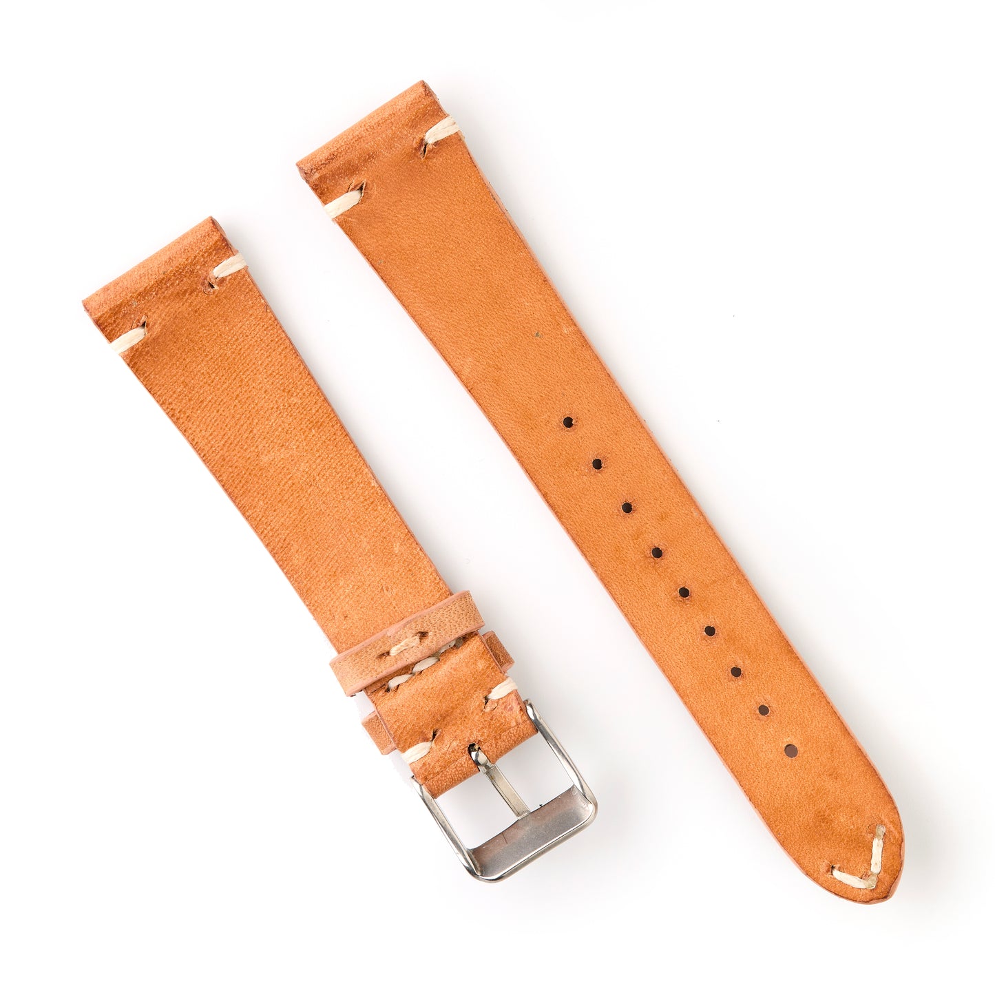 Hatchling Straps Vintage Inspired Brown 20mm-Long