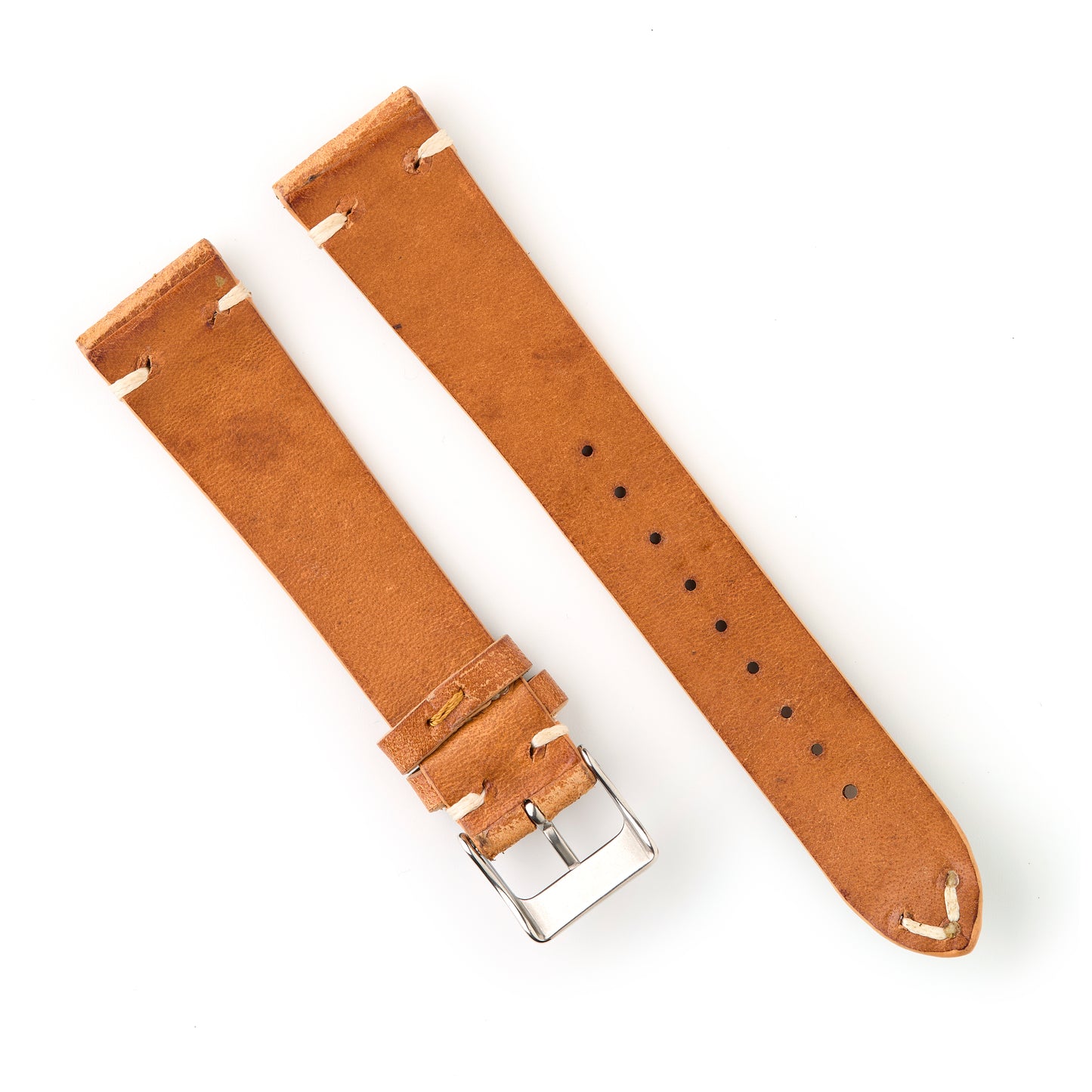 Hatchling Straps Vintage Inspired Brown 20mm-Long
