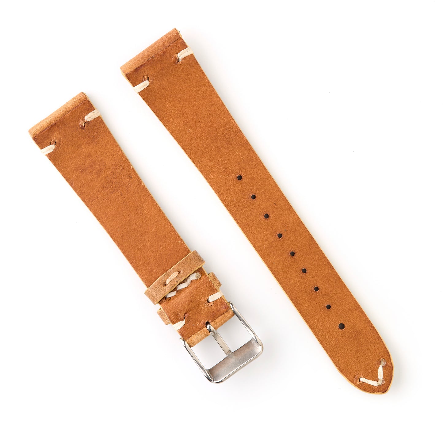 Hatchling Straps Vintage Inspired Brown 20mm-Long