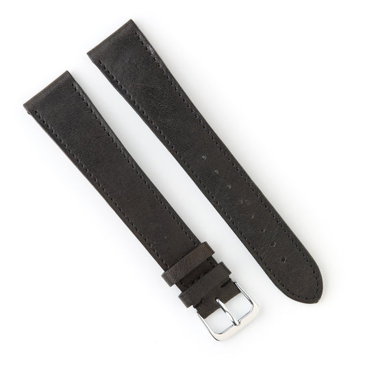 Hatchling Straps Vintage Inspired Black 20mm-Extra Long
