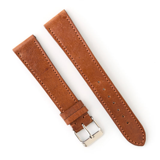 Hatchling Straps Vintage Inspired Brown 20mm-Extra Long