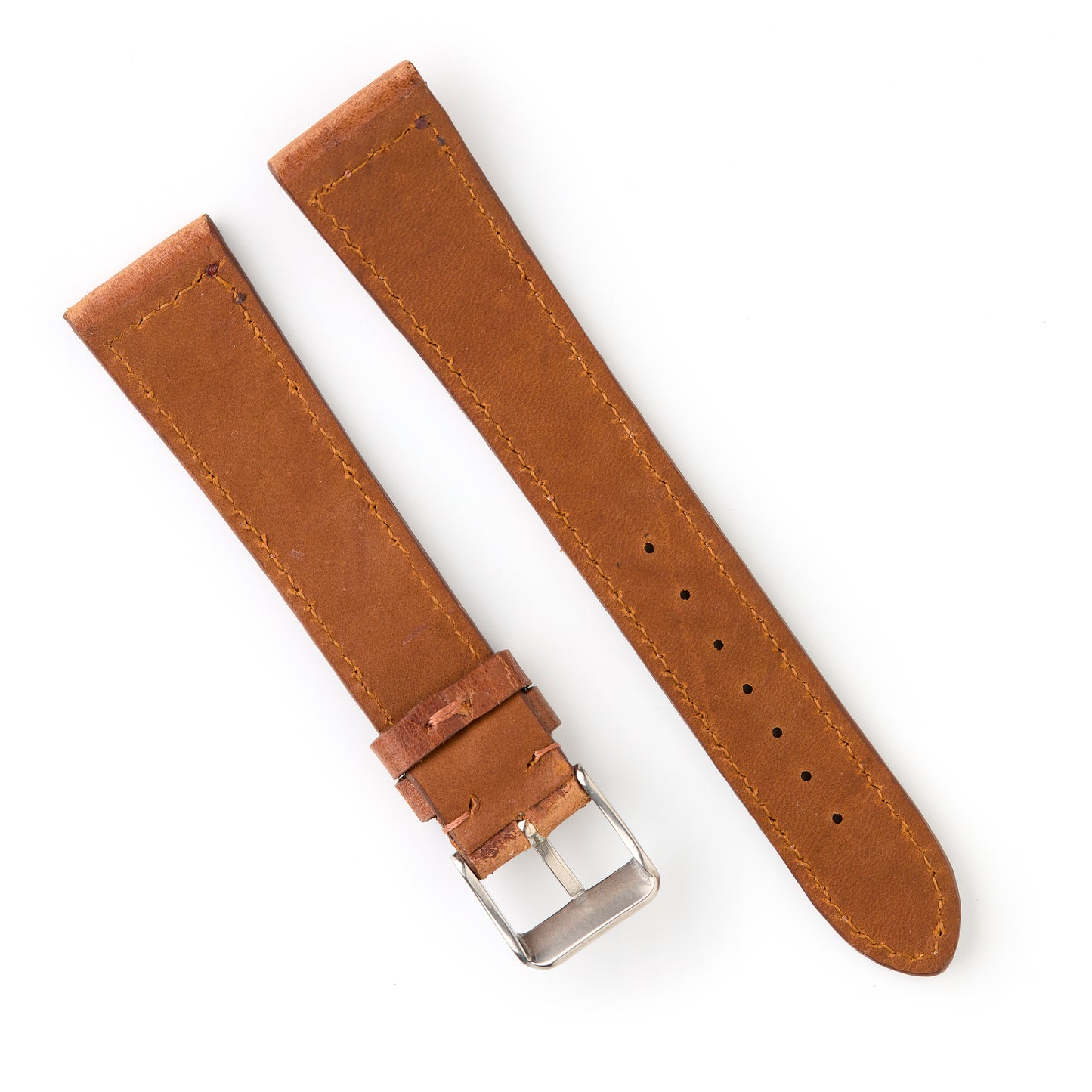 Hatchling Straps Vintage Inspired Brown 20mm-Long