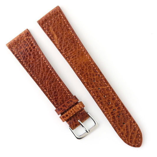 Hatchling Straps Vintage Inspired Brown 20mm-Long