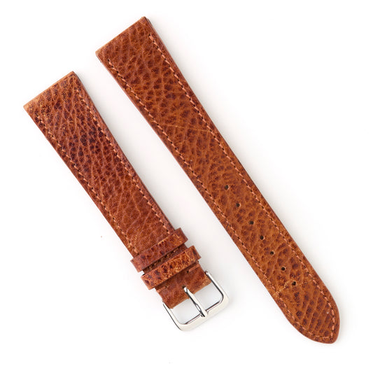 Hatchling Straps Vintage Inspired Brown 20mm-Long
