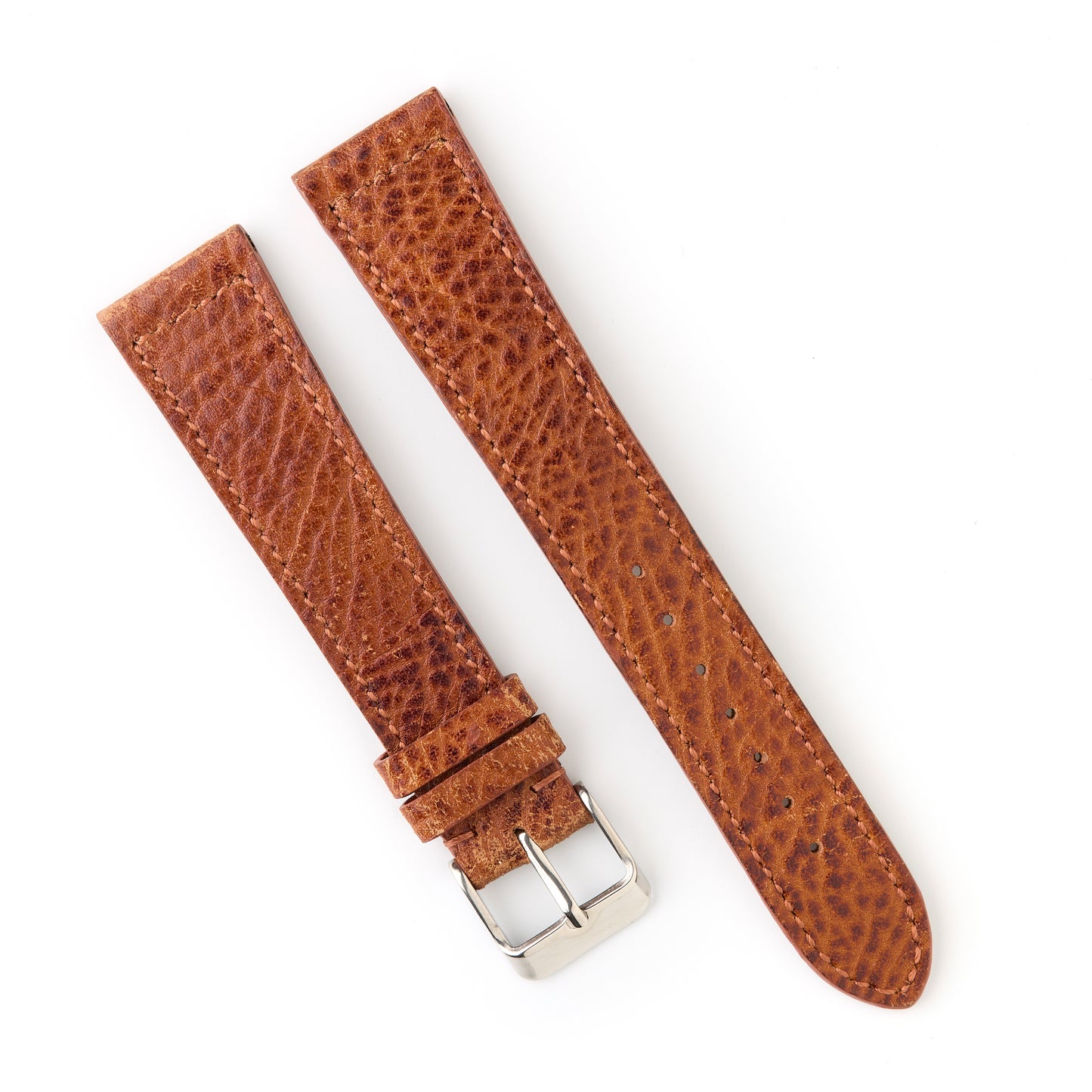 Hatchling Straps Vintage Inspired Brown 20mm-Long