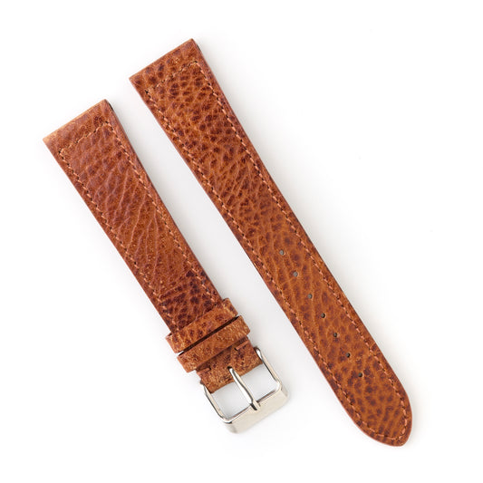 Hatchling Straps Vintage Inspired Brown 20mm-Long
