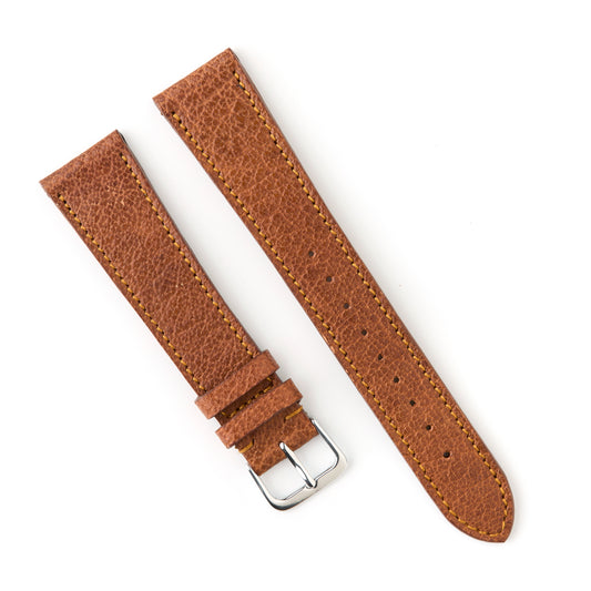 Hatchling Straps Vintage Inspired Brown 20mm-Long