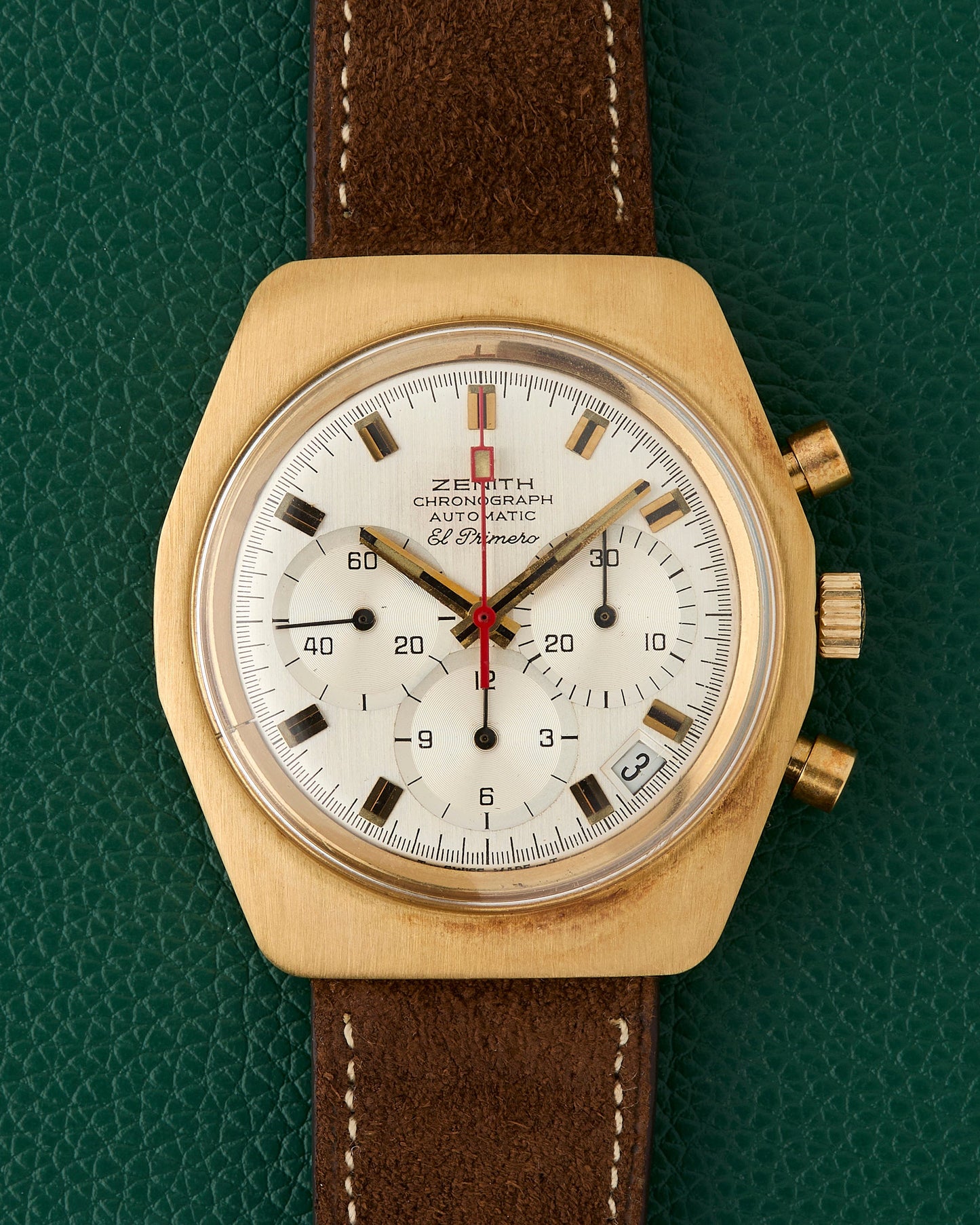 Zenith G7810 El Primero 18K Vintage Chronograph 1970s