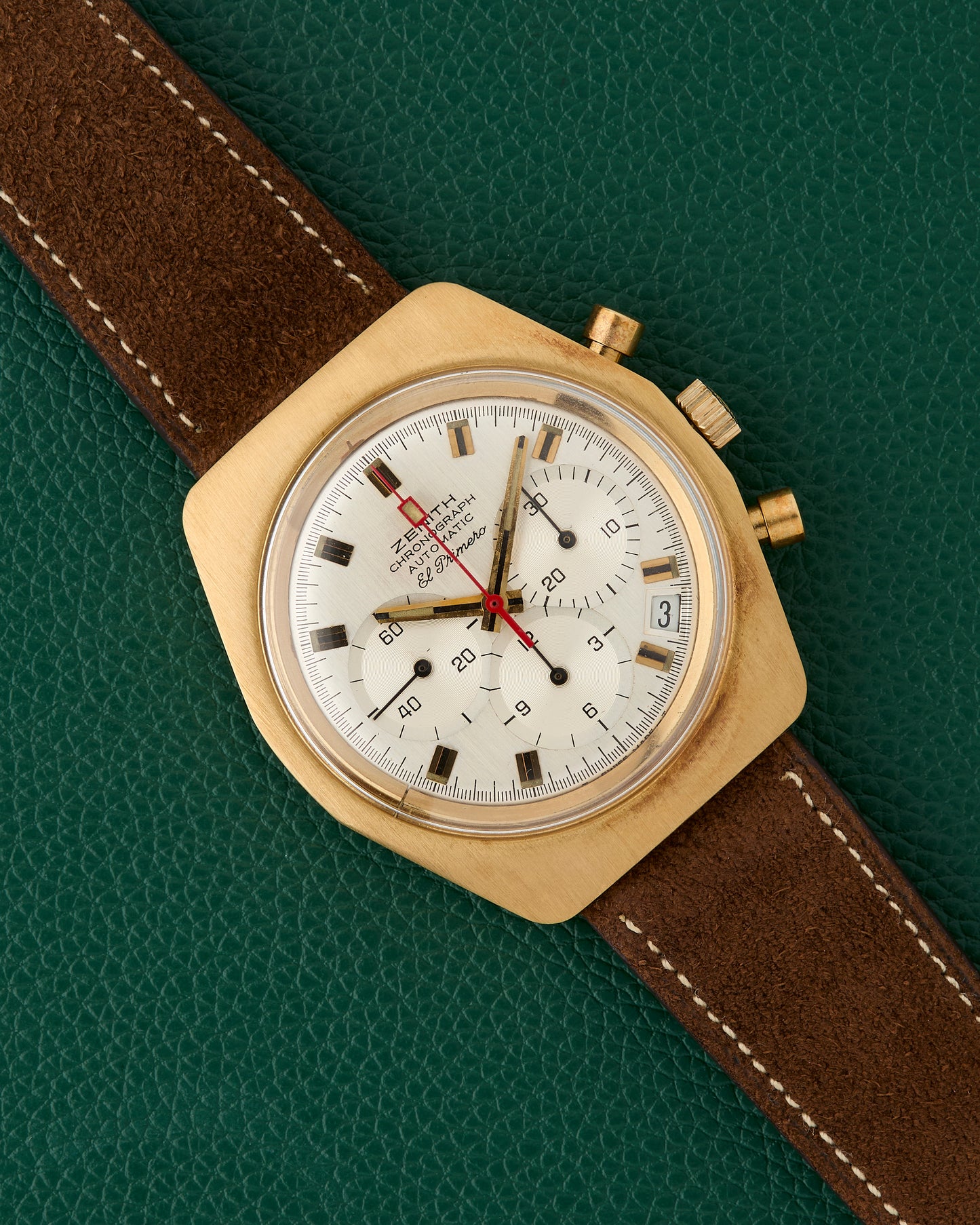 Zenith G7810 El Primero 18K Vintage Chronograph 1970s