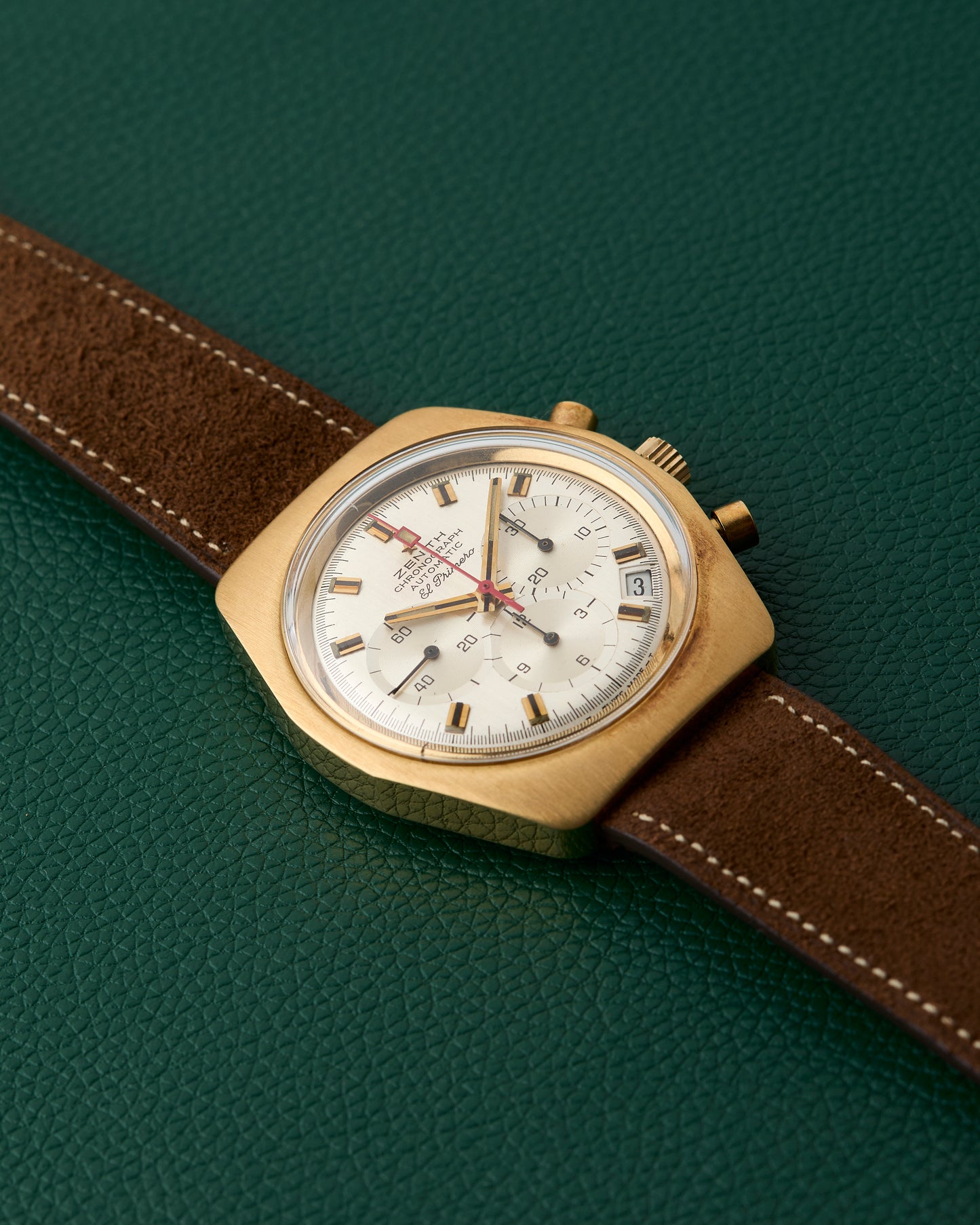Zenith G7810 El Primero 18K Vintage Chronograph 1970s