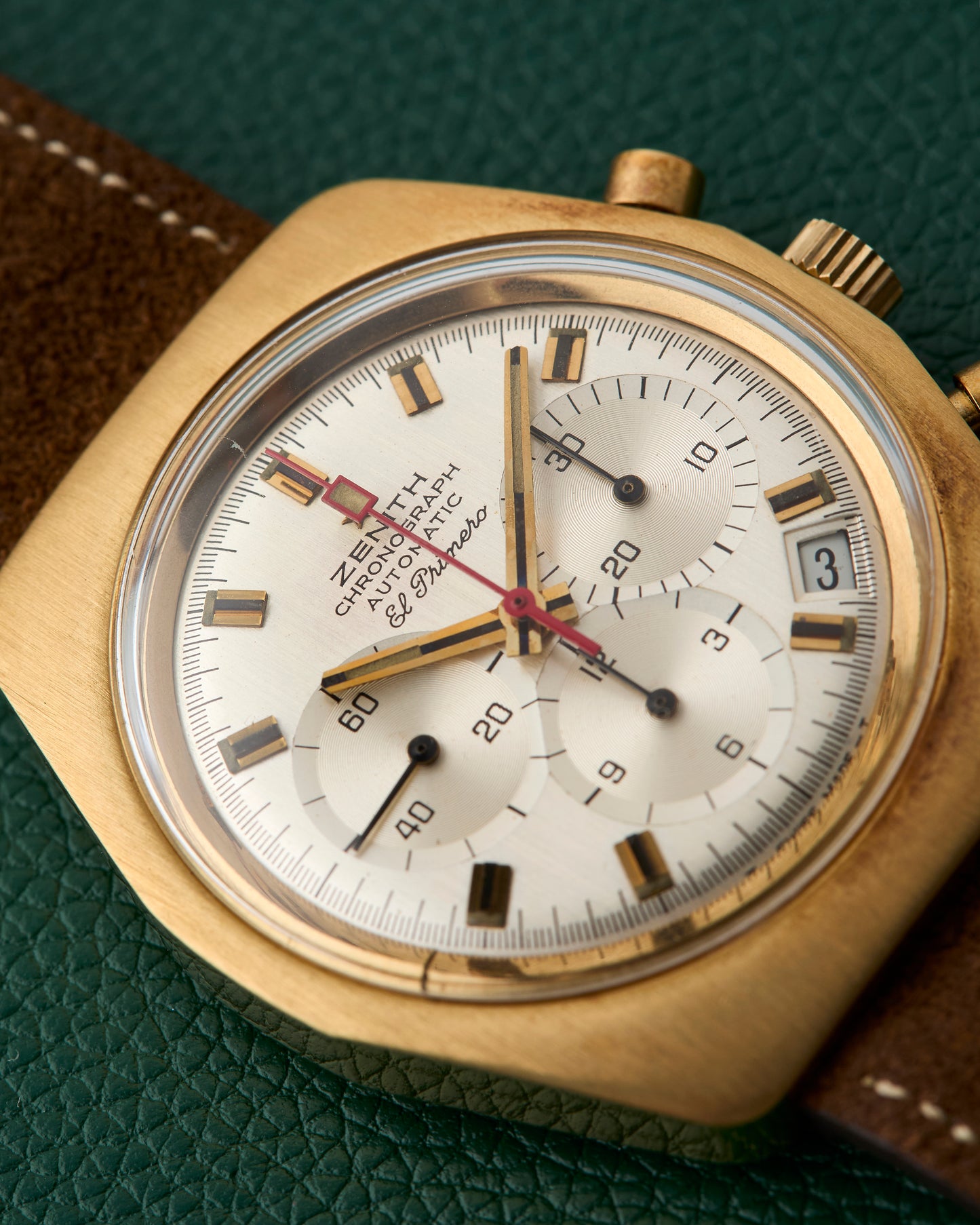 Zenith G7810 El Primero 18K Vintage Chronograph 1970s