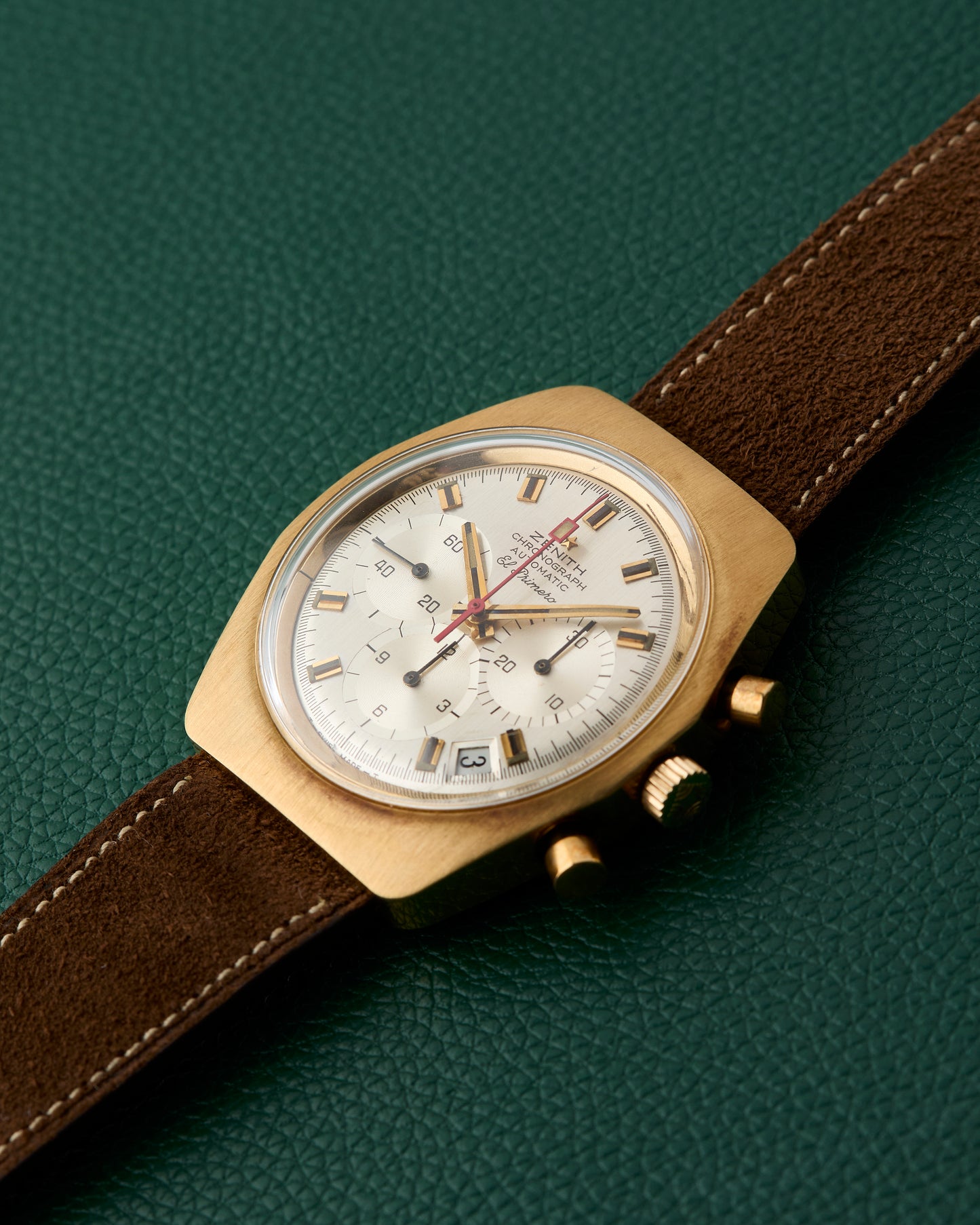 Zenith G7810 El Primero 18K Vintage Chronograph 1970s