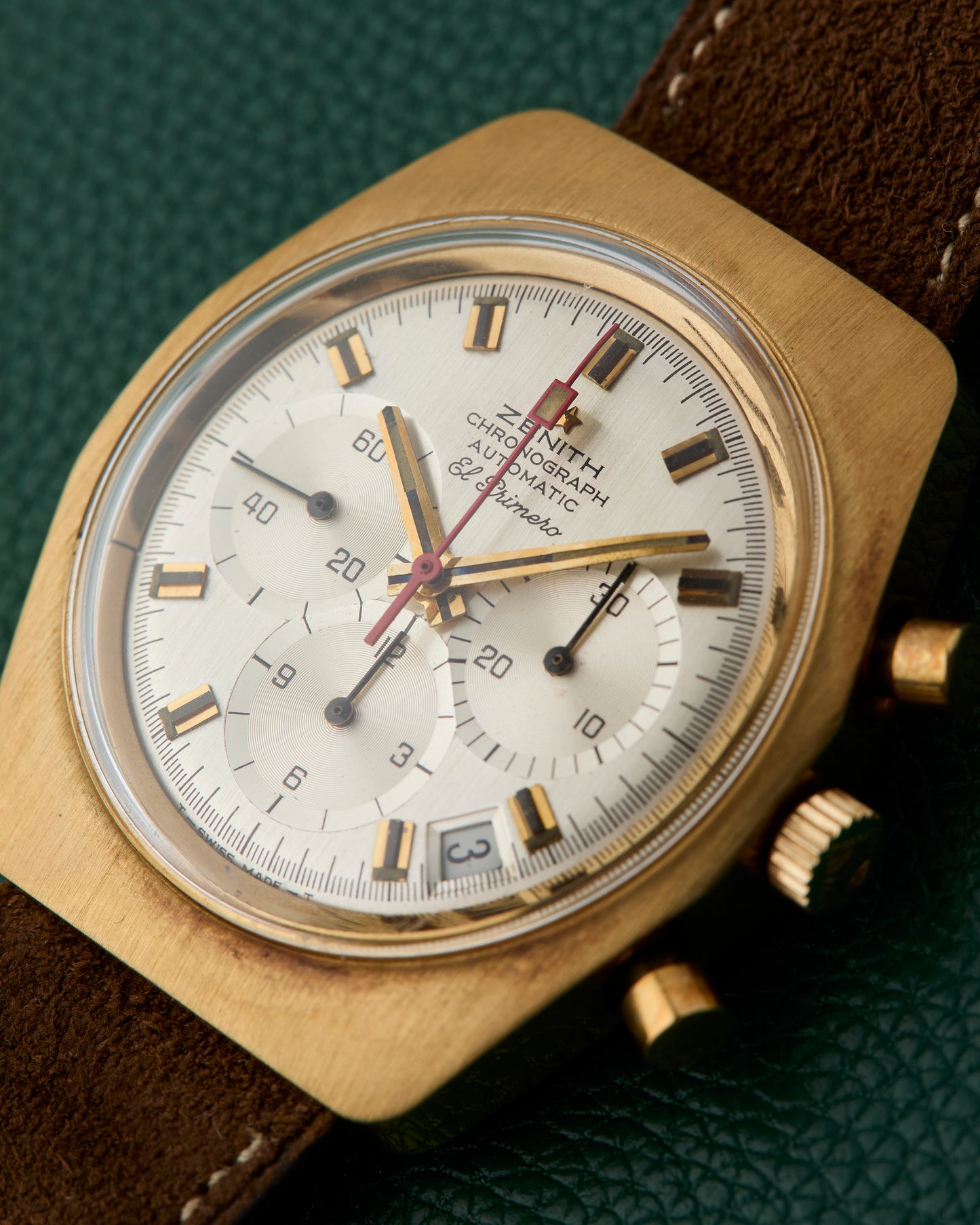 Zenith G7810 El Primero 18K Vintage Chronograph 1970s