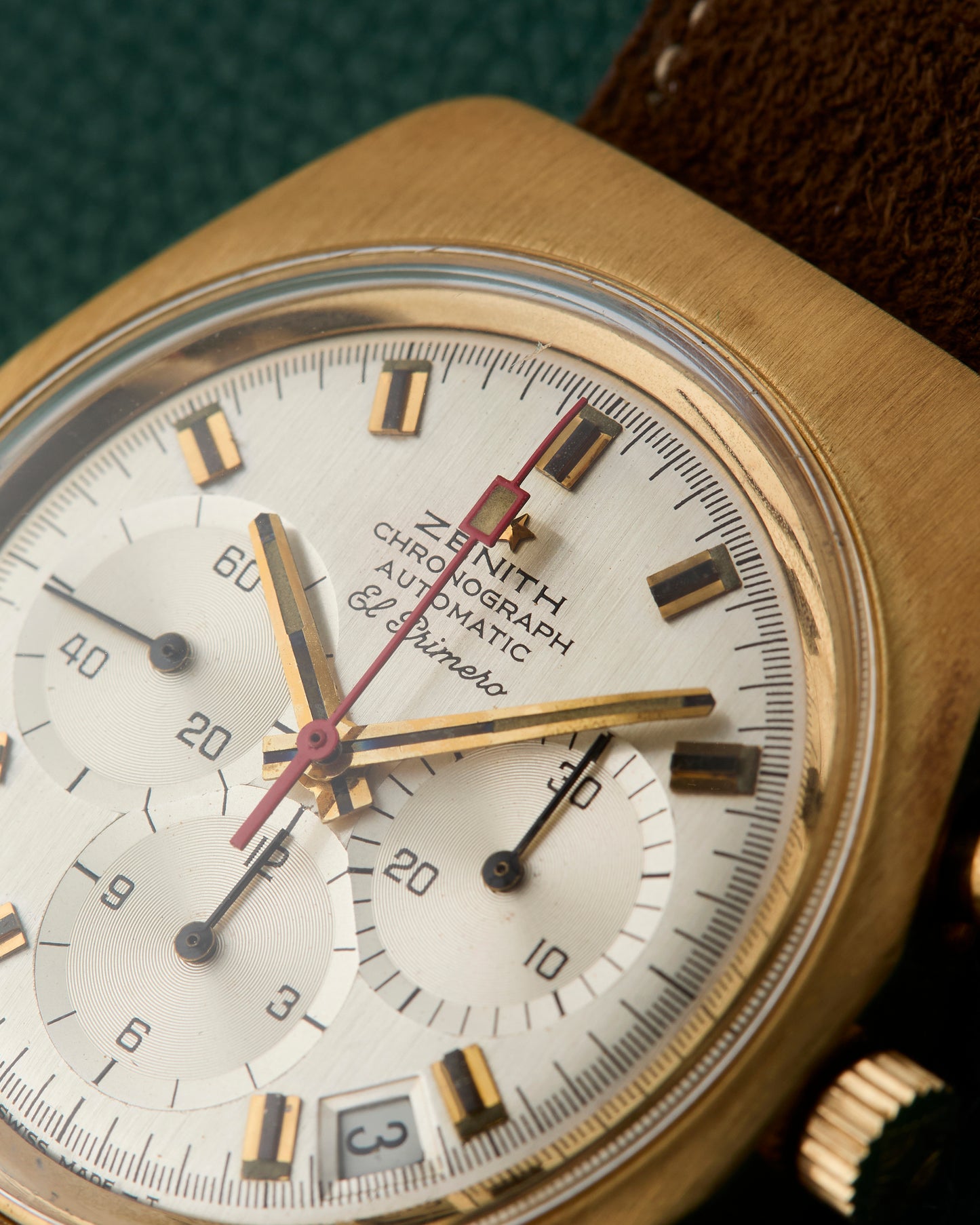Zenith G7810 El Primero 18K Vintage Chronograph 1970s