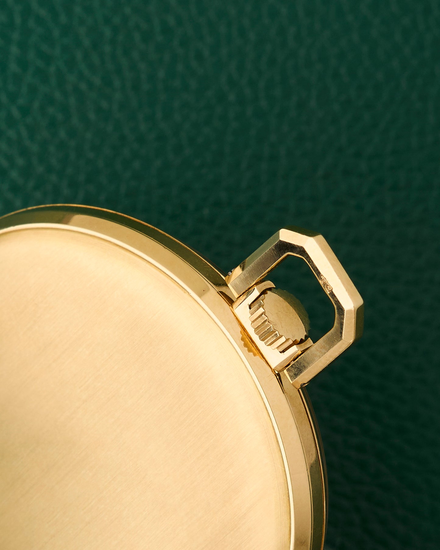 Zenith 18k Pocket Watch Yellow Gold Champagne Dial