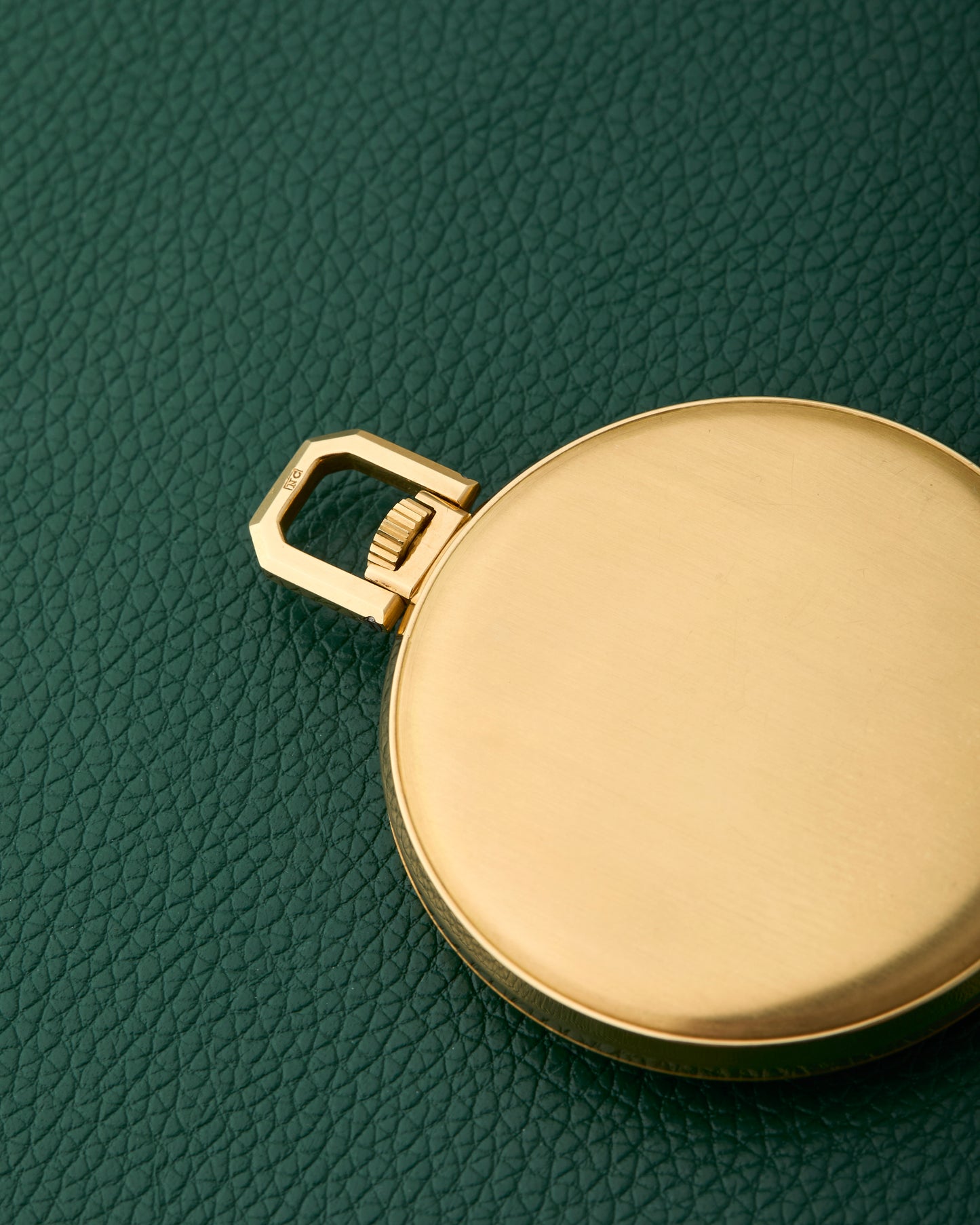 Zenith 18k Pocket Watch Yellow Gold Champagne Dial