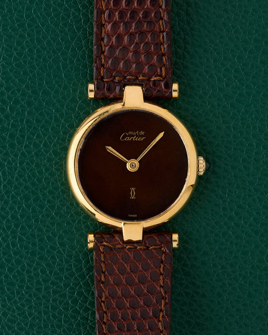 Cartier Must de Cartier Vendôme Brown Burgundy