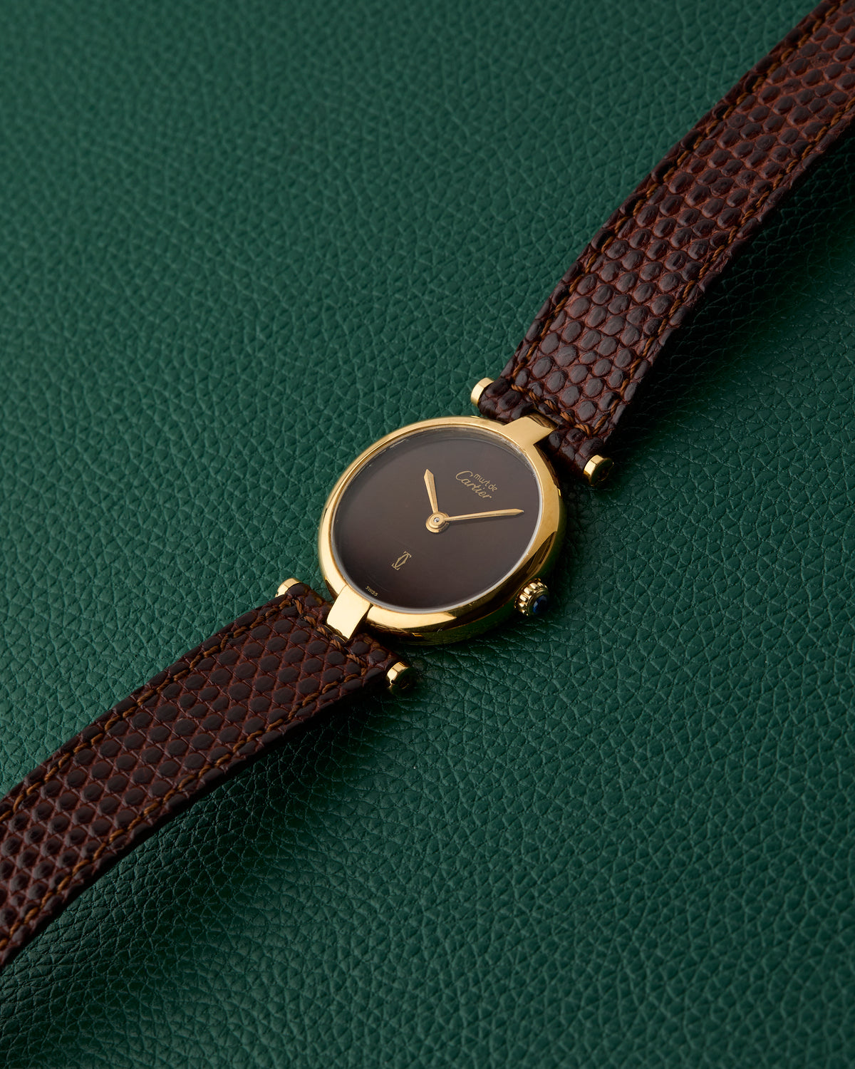 Cartier Must de Cartier Vendôme Brown Burgundy