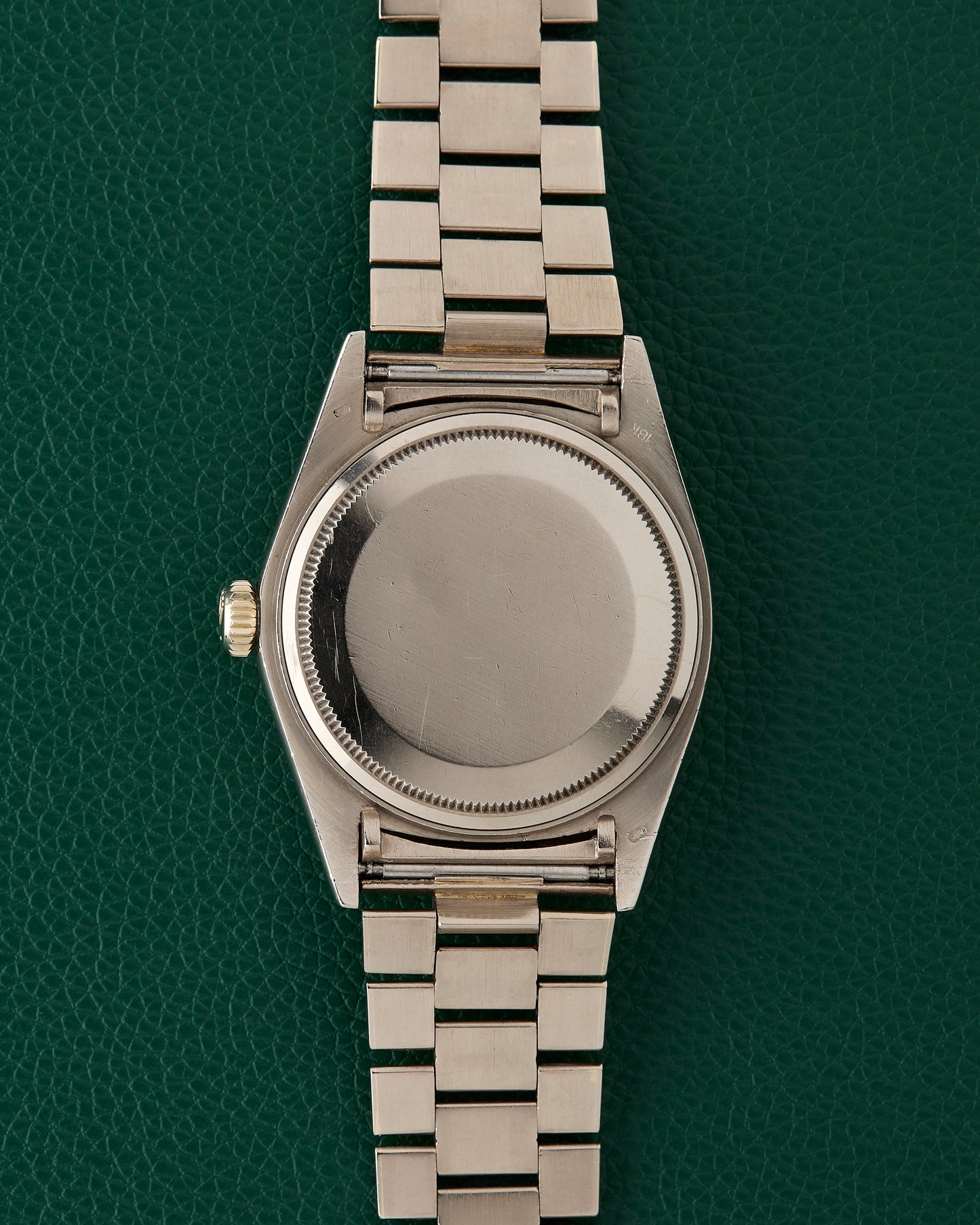 Rolex Day-Date 18039 White Gold 18k 36mm Japan President Bracelet Vintage 1978