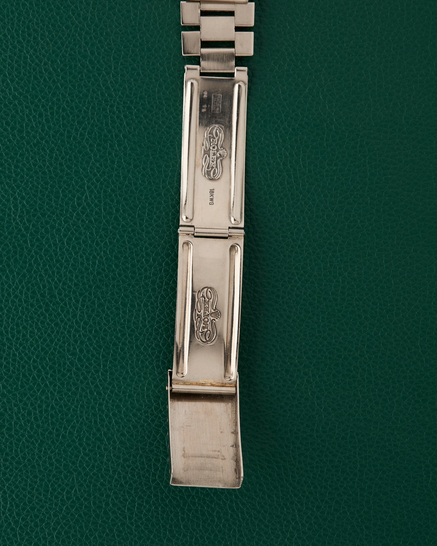 Rolex Day-Date 18039 White Gold 18k 36mm Japan President Bracelet Vintage 1978
