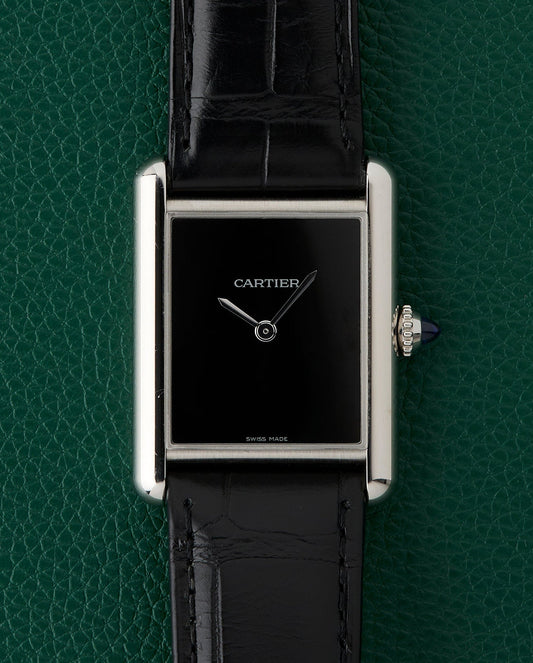 Cartier Tank Must Ref. WSTA0072 Large Black Dial