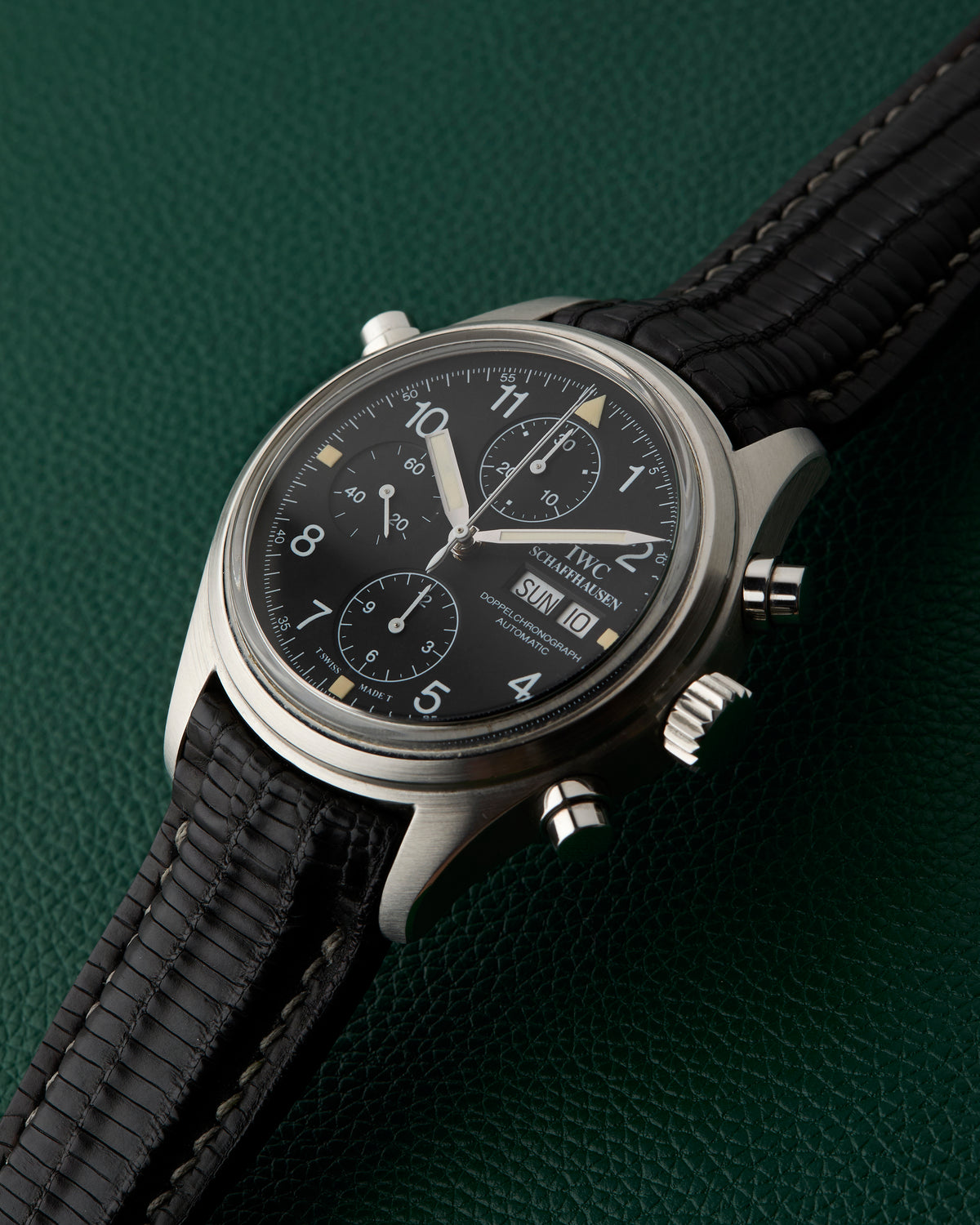 IWC Schaffhausen Doppelchronograph Ref. 3711 Chronograph Full Set