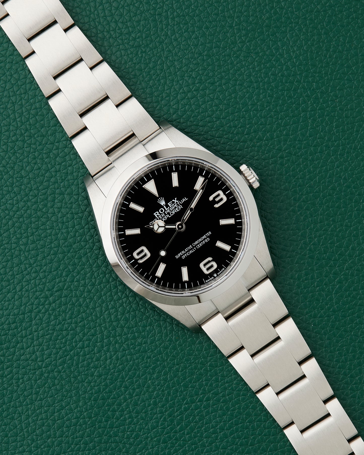 Rolex Explorer 36mm 124270 Full Set Box Papers 2021
