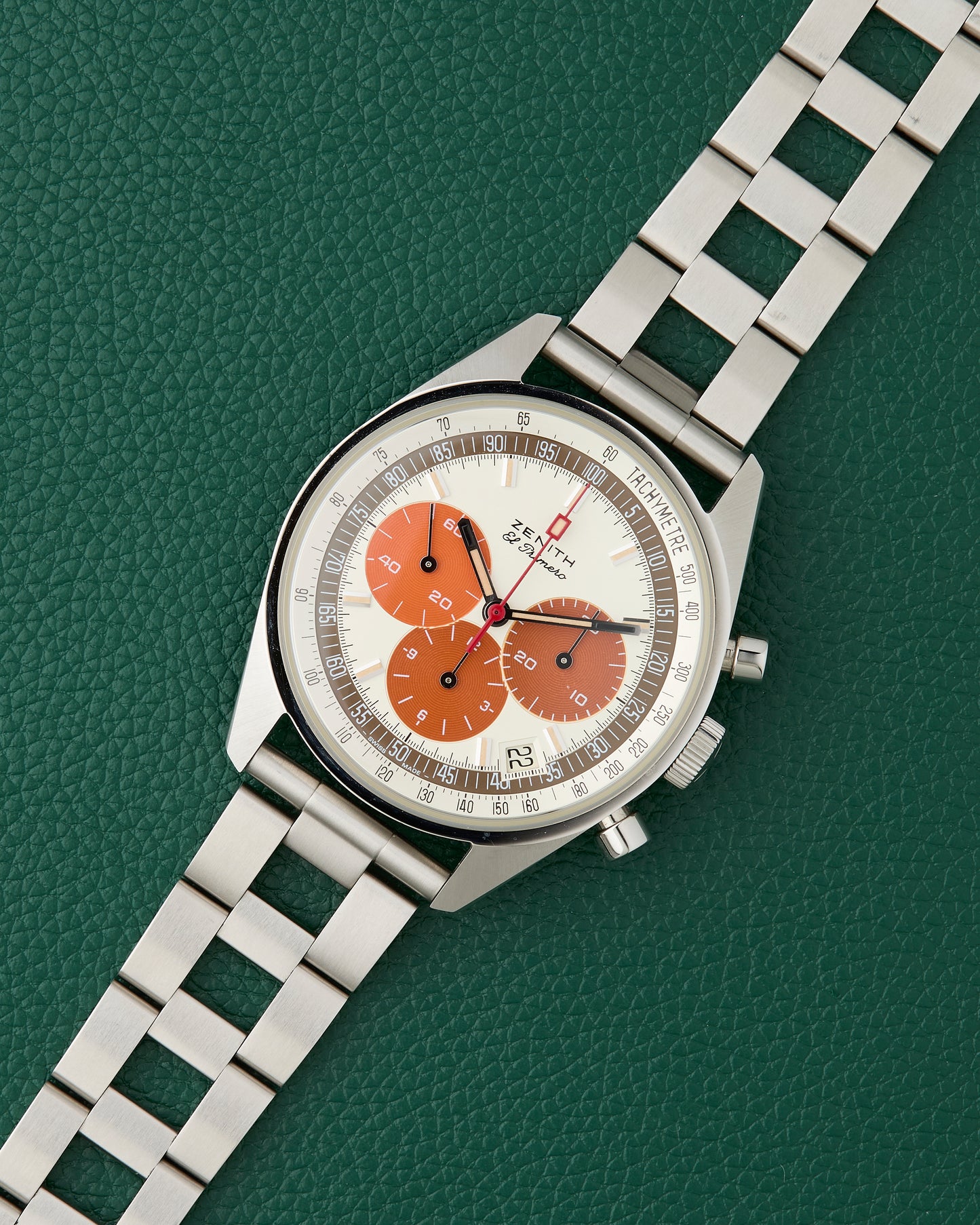 Zenith El Primero A386 Ref. 03.P386.400 Phillips Limited Edition Ladder Bracelet