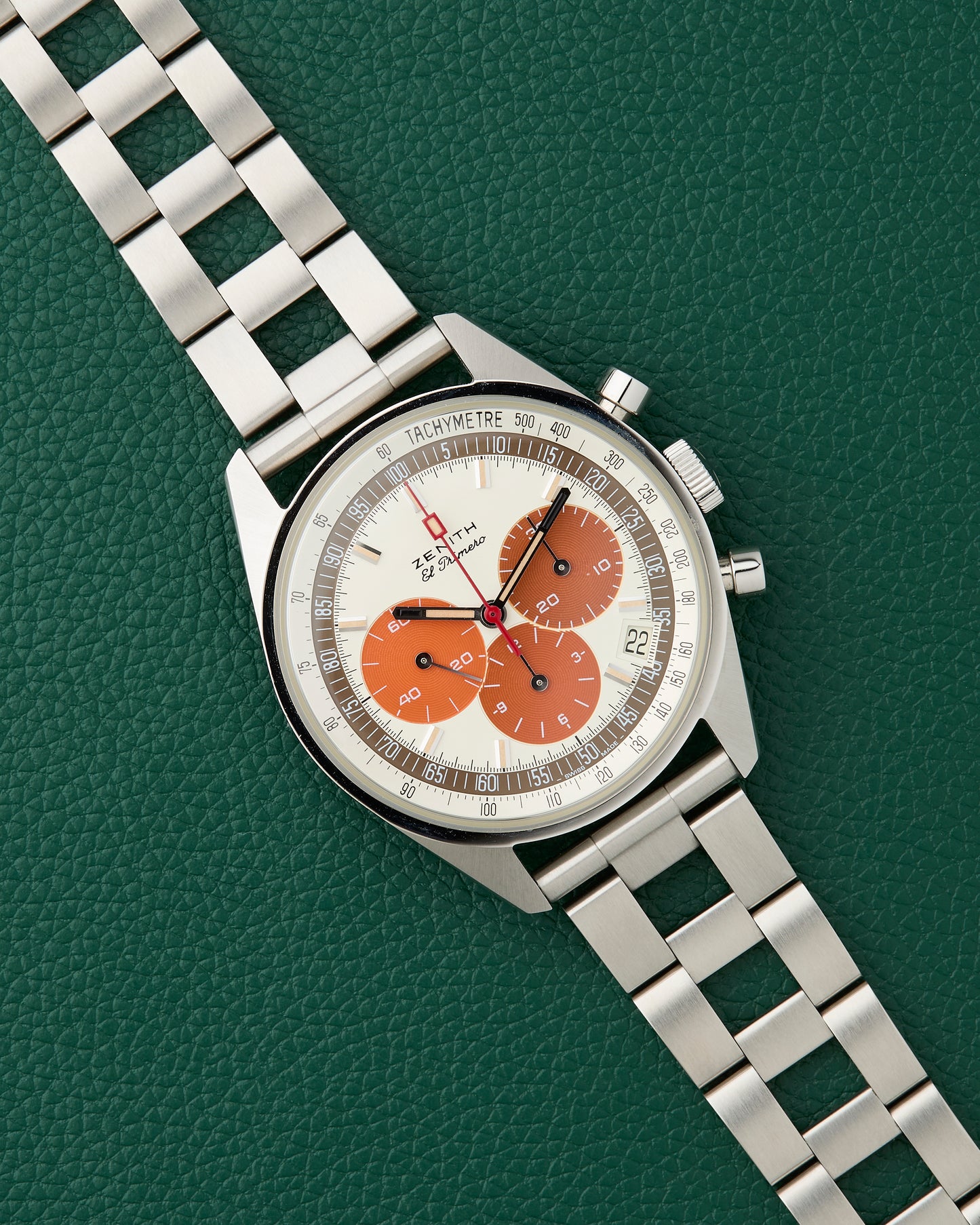 Zenith El Primero A386 Ref. 03.P386.400 Phillips Limited Edition Ladder Bracelet