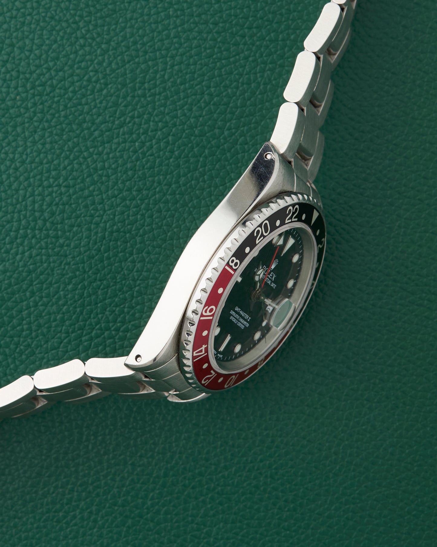 Rolex GMT Master II Ref. 16760 Coke Oyster Bracelet 1987