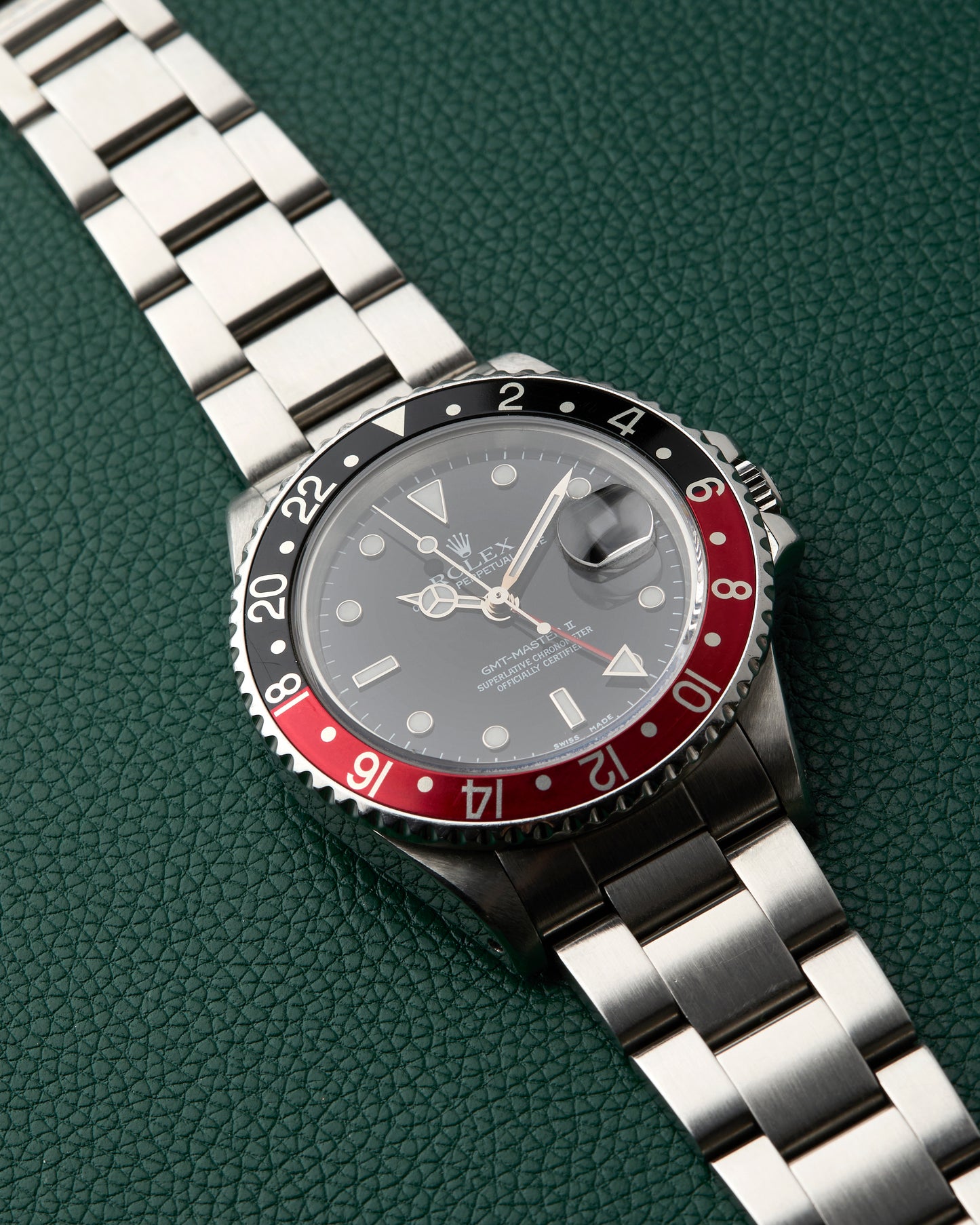 Rolex GMT Master II Ref. 16760 Coke Oyster Bracelet 1987