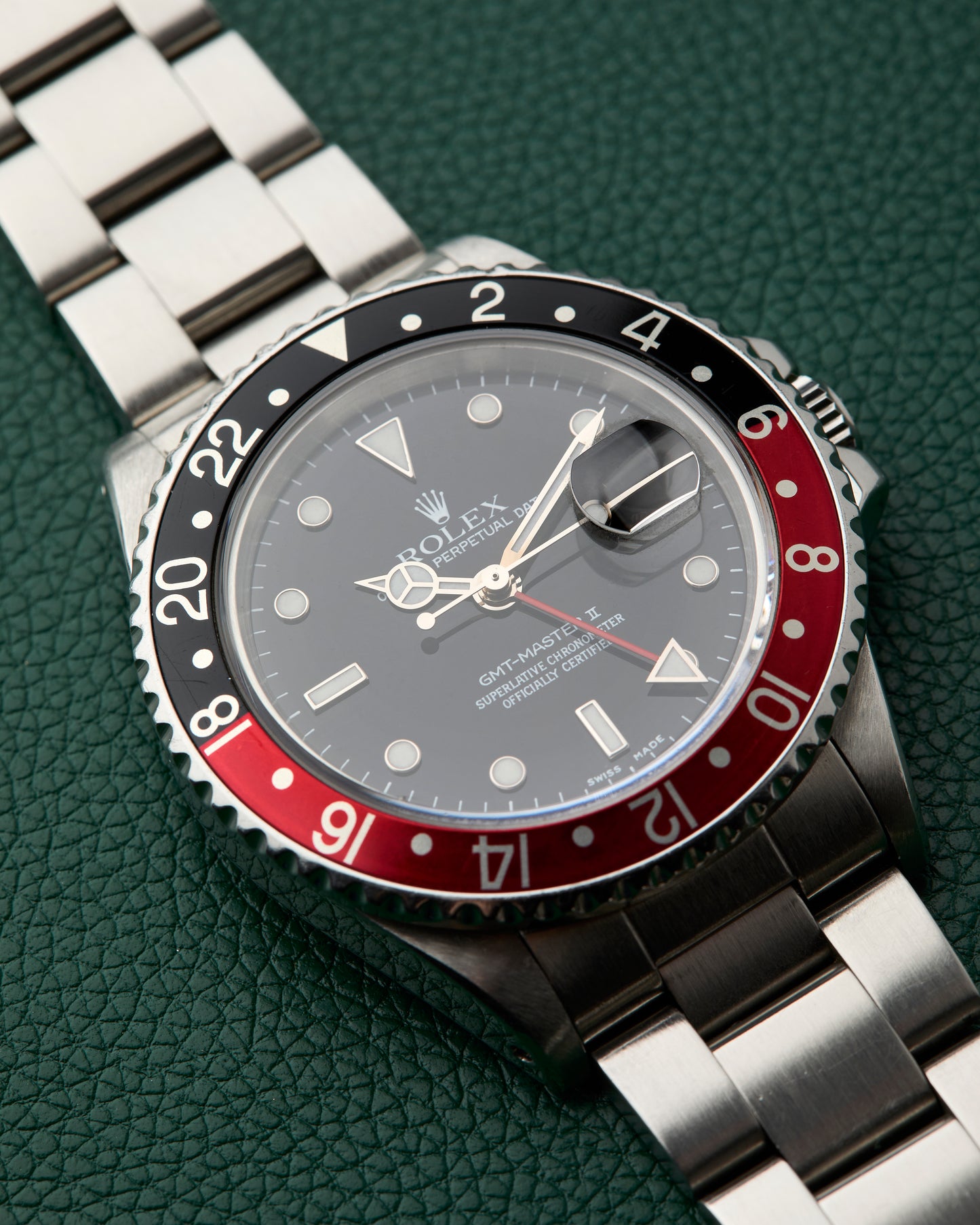 Rolex GMT Master II Ref. 16760 Coke Oyster Bracelet 1987