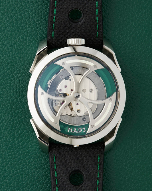 MB&F M.A.D. Editions Green M.A.D.1 with Box and UV Torch