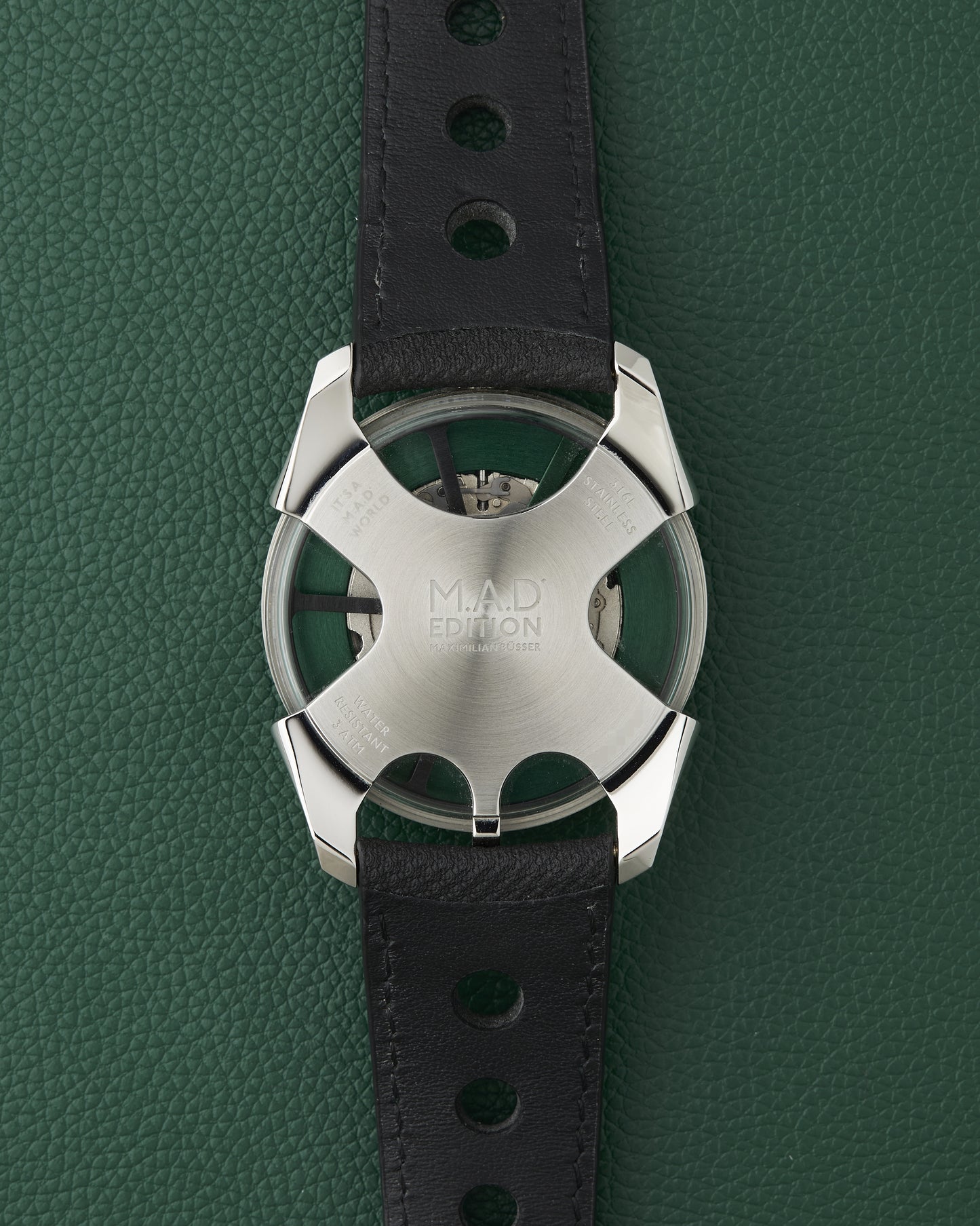 MB&F M.A.D. Editions Green M.A.D.1 with Box and UV Torch